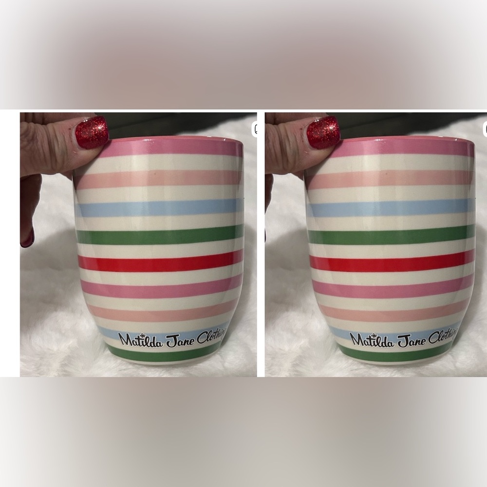 50%offW❤️ 2 Matilda Jane Clothing coffee ceramic coffee mug flea bites on bottom